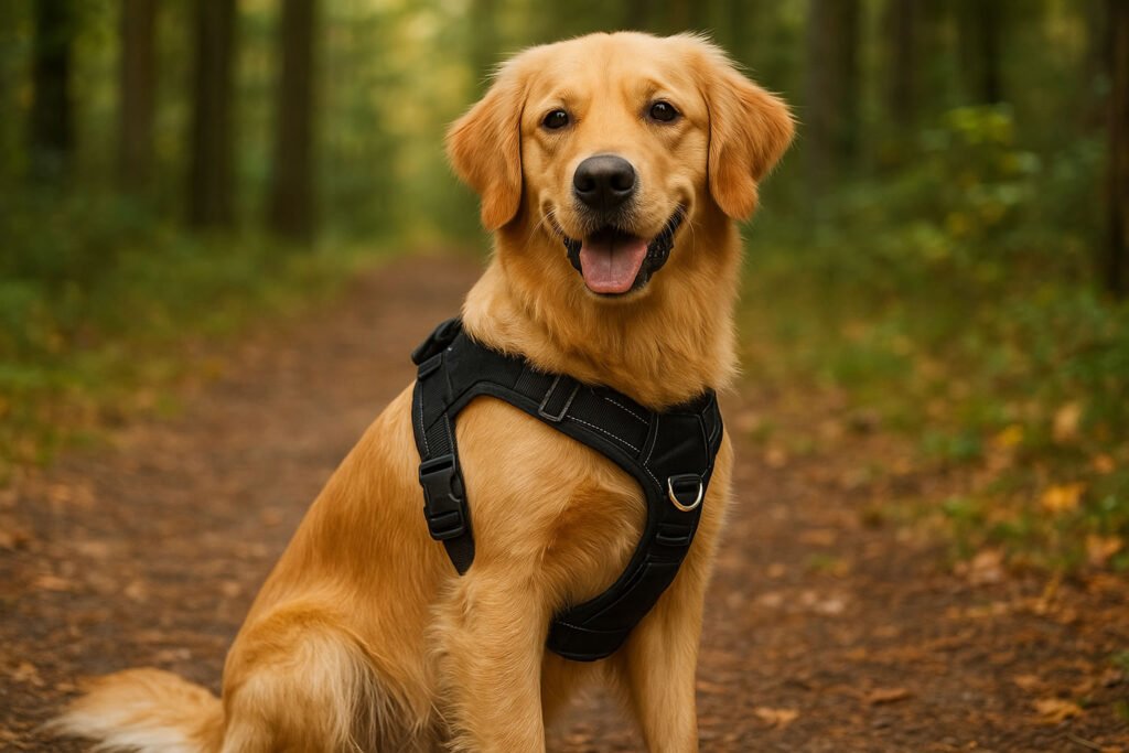 arnes para perros ajustables. Labrador